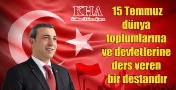 Erdoğan Yıldırım’ın 15 Temmuz Mesajı