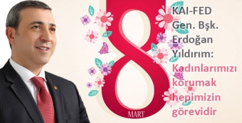 Erdoğan Yıldırım’ın 8 Mart Dünya Kadınlar Günü mesajı