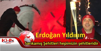 Erdoğan Yıldırım, Sarıkamış Şehitleri hepimizin şehitleridir