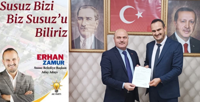 Erhan Zamur AK Parti Susuz Belediye Başkan Aday Adayı