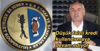 Esnaf Kefalet Kooperatifi düşük faizli kredi kullandırmaya devam ediyor