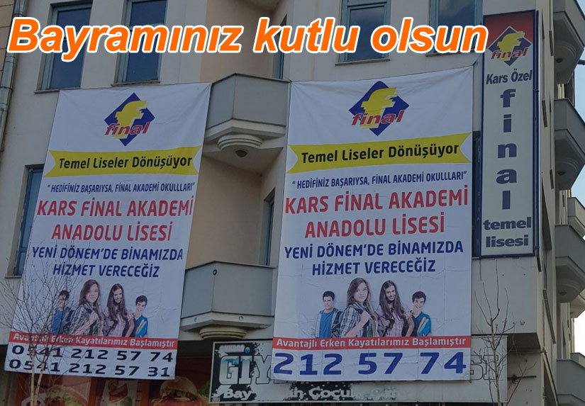 Final Akademi Anadolu Lisesi’nden Kurban Bayramı mesajı