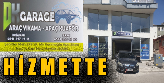 Garage Araç Yıkama ve Kuaför hizmette