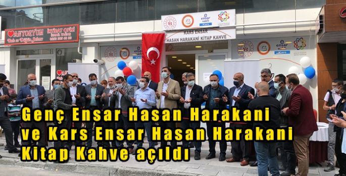 Genç Ensar Hasan Harakani ve Kars Ensar Hasan Harakani Kitap Kahve açıldı