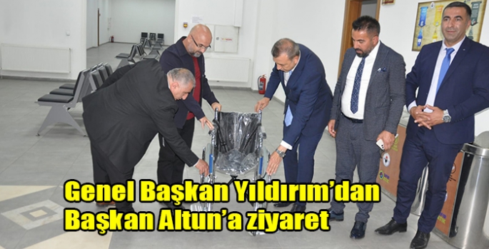 Genel Başkan Yıldırım’dan Başkan Altun’a ziyaret