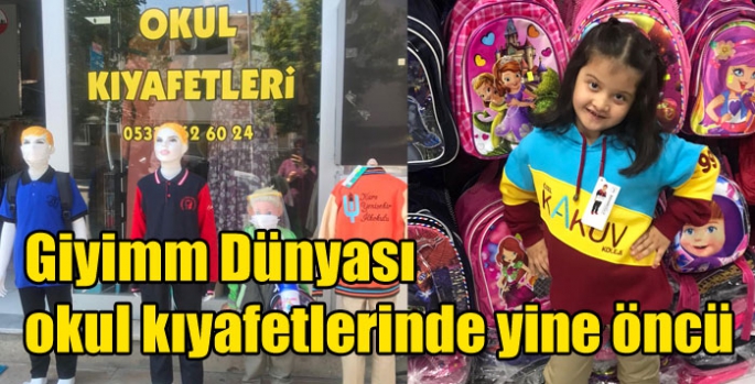 Giyimm Dünyası okul kıyafetlerinde yine öncü