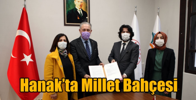 Hanak’ta Millet Bahçesi