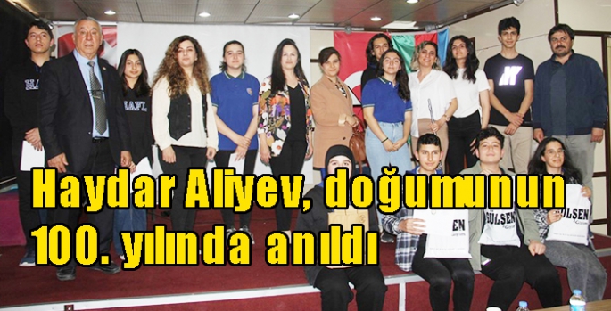 Haydar Aliyev, doğumunun 100. yılında anıldı