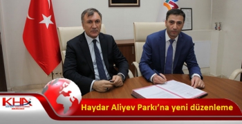 Haydar Aliyev Parkı’na yeni düzenleme