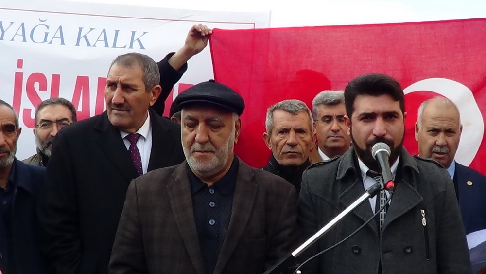 Iğdır’da Cuma Namazı Çıkışı İsrail ve ABD Protesto Edildi