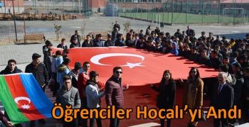 Iğdır’da Öğrenciler Hocalı’yı Andı