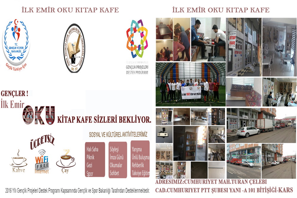 İlk Emir Oku Kitap Kafe Faaliyetleri
