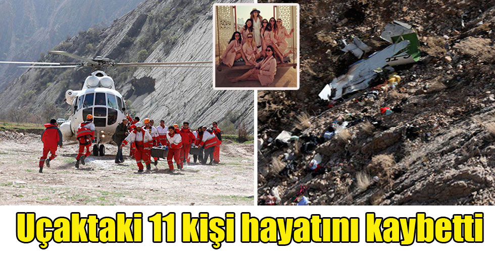 İran’da Türk jeti düştü! Uçaktaki 11 kişi hayatını kaybetti