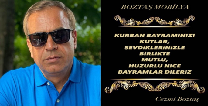 İşadamı Cezmi Boztaş’ın Kurban Bayramı Mesajı