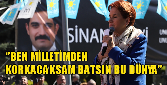 İYİ Parti Genel Başkanı Meral Akşener mitinglerine Afyonkarahisar’da devam etti