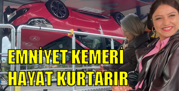 Jandarma mobil trafik eğitim tırı Kars'ta