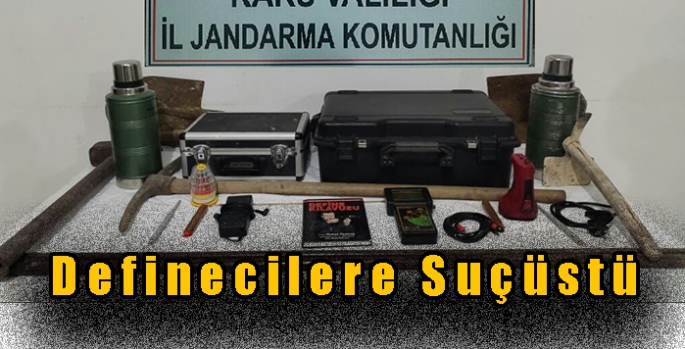 Jandarmadan Definecilere Suçüstü