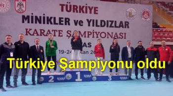 Karslı kızımız Mesude Yalın Türkiye Şampiyonu oldu