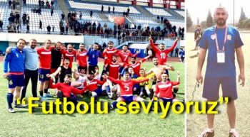 Teknik direktör Osman Beysümengü, “Futbolu seviyoruz”