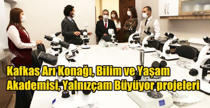 Kafkas Arı Konağı, Bilim ve Yaşam Akademisi, Yalnızçam Büyüyor projeleri