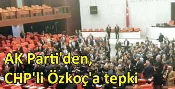 AK Parti'den, CHP'li Özkoç'a tepki