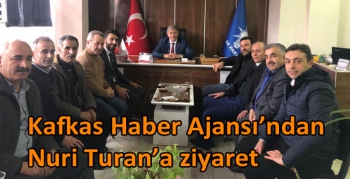 Kafkas Haber Ajansı’ndan Nuri Turan’a ziyaret