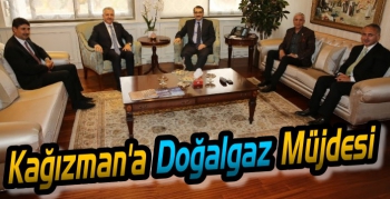 Kağızman'a Doğal Gaz Müjdesi