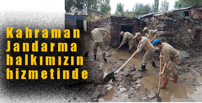 Kahraman Jandarma halkımızın hizmetinde