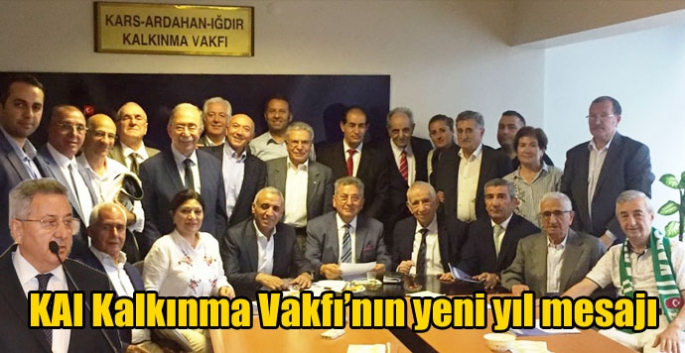 KAI Kalkınma Vakfı’nın yeni yıl mesajı