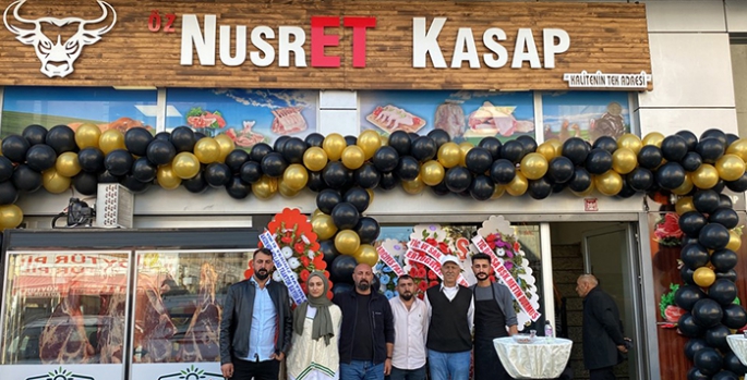 Kalitenin adresi Nusret Kasabı Kars’ta açıldı