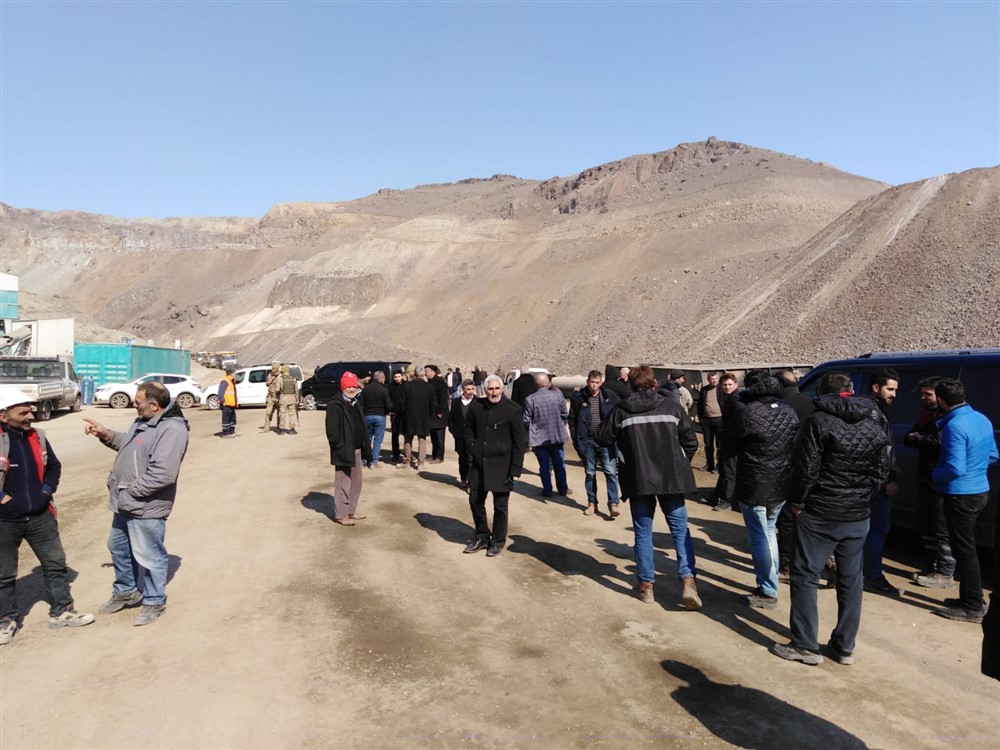 Karakurt Köylüleri Baraj Yapımını Protesto Etti