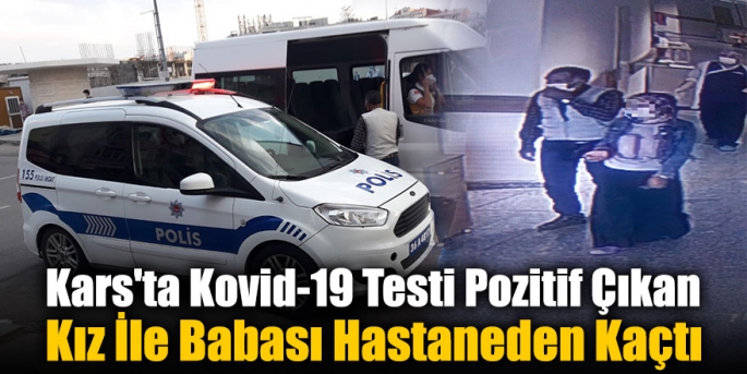 Karantinadan Kaçan Baba İle Kızı Polis Yakaladı