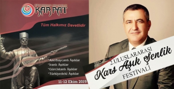 KARPAT 2. Uluslararası Kars Aşık Şenlik Festivali Düzenliyor