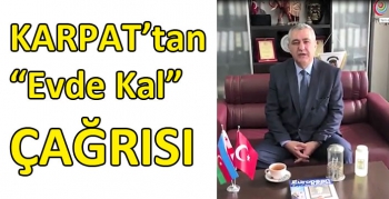 KARPAT’tan “Evde Kal” çağrısı