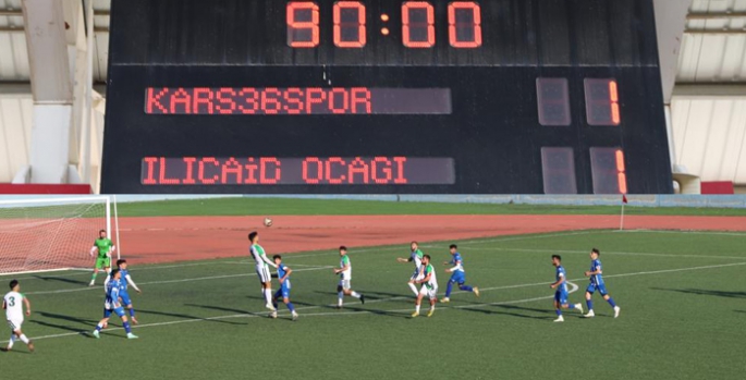 Kars 36 Spor: 1 - Erzurum İdmanocağı Spor : 1