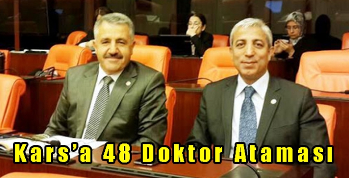 Kars’a 48 Doktor Ataması