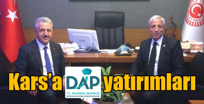 Kars’a DAP yatırımları