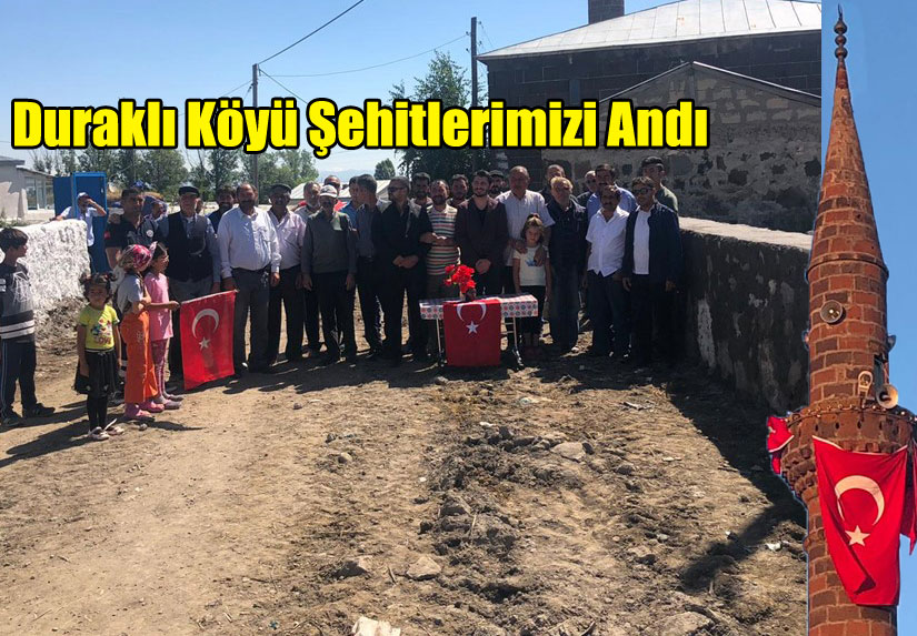 Kars Akyaka Duraklı Muhtarlığı 15 Temmuz Şehitlerini Andı