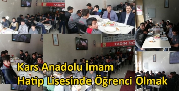 Kars Anadolu İmam Hatip Lisesinde Öğrenci Olmak