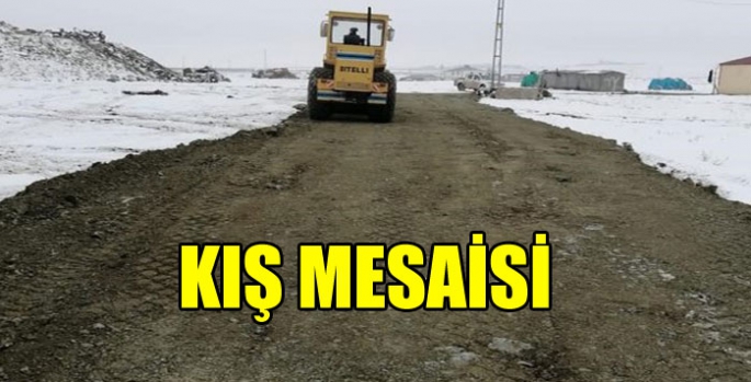 Kars Belediyesi’nin Kış Mesaisi