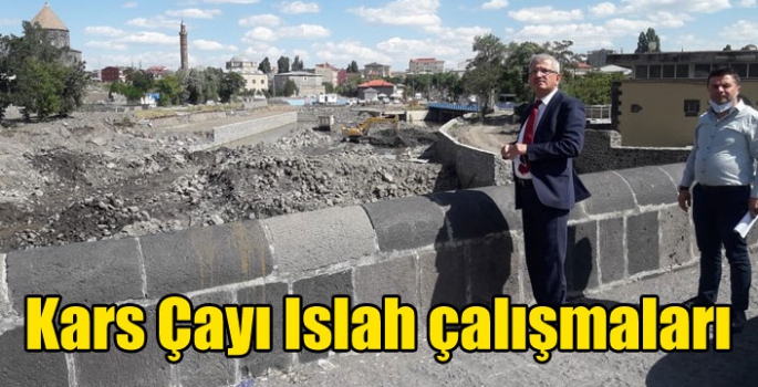 Kars Çayı Islah çalışmaları