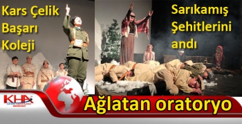 Kars Çelik Başarı Koleji Sarıkamış Şehitlerini andı