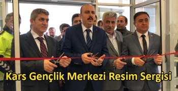 Kars Gençlik Merkezi Resim Sergisi