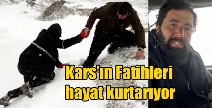 Kars’ın Fatihleri hayat kurtarıyor