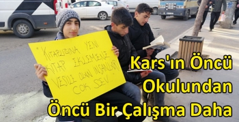 Kars'ın Öncü Okulundan Öncü Bir Çalışma Daha