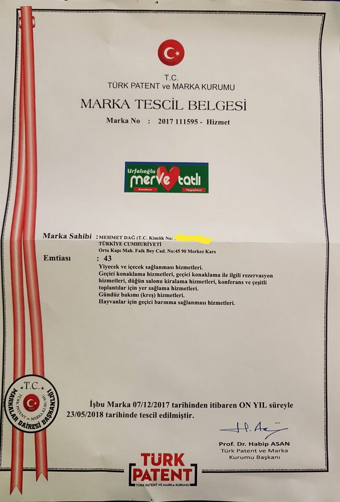 Kars’ın Tescilli Tatlı Adresi; Merve Tatlı