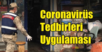 Kars Jandarmasından Coronavirüs Tedbirleri Uygulaması