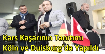 Kars Kaşarının Tanıtımı Köln ve Duisburg’da Yapıldı