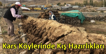 Kars Köylerinde Kış Hazırlıkları