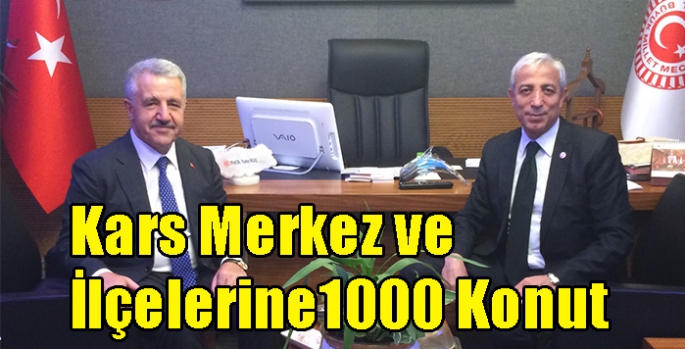 Kars Merkez Ve İlçelerine 1000 Konut